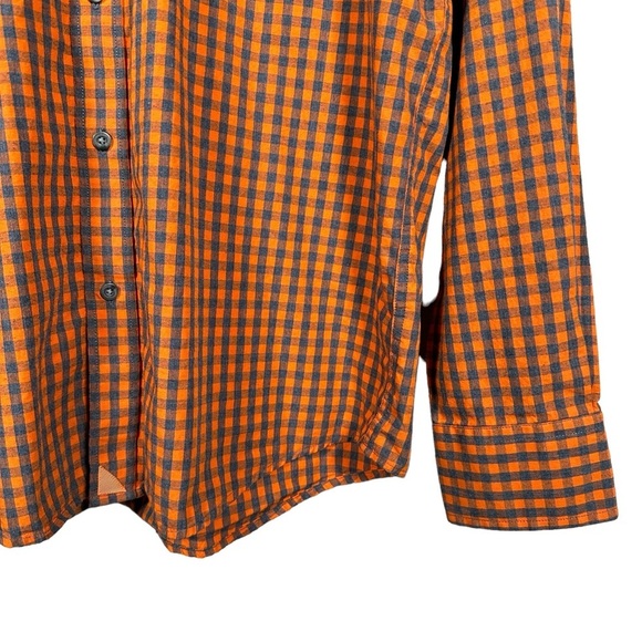UNTUCKIT Plaid Cotton Long Sleeve Button Down Shirt - Picture 4 of 8